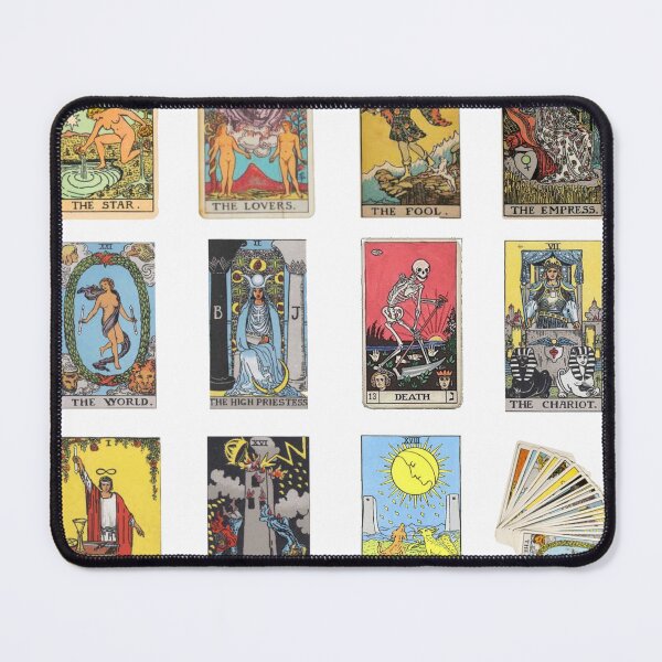 Item preview, vintage tarot deck sticker pack designed and sold by artbyhayloo.