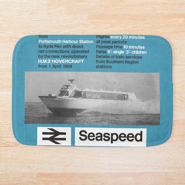 Artikelvorschau, Isle of Wight Seaspeed 1968 entworfen und verkauft von traincrewdesign.