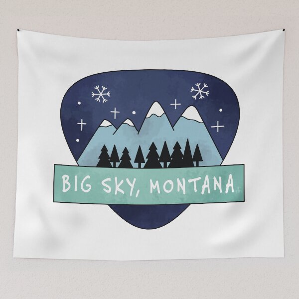 Item preview, Big Sky, Montana designed and sold by artdesignforyou.