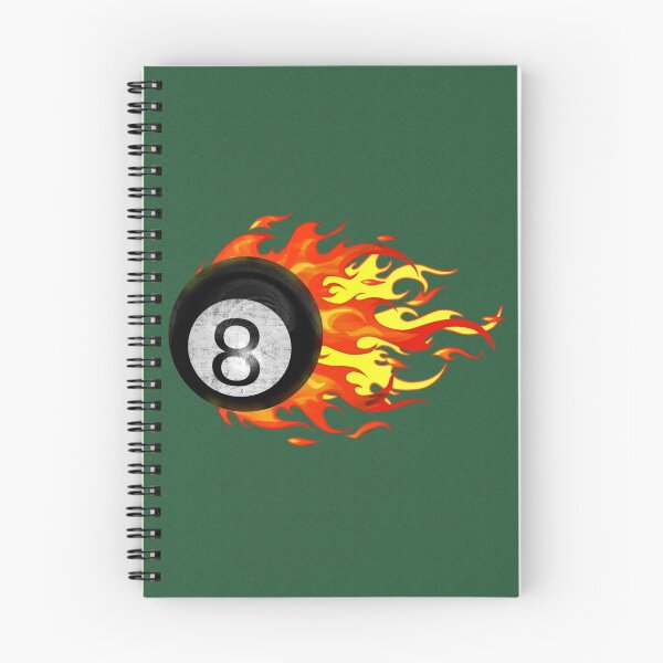 Item preview, Flaming 8 Ball designed and sold by Packrat.