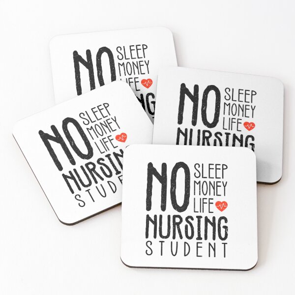 Item preview, Funny nursing student jokes, No Sleep No Money No Life Nursing Student RN designed and sold by ZETTIF ⭐⭐⭐⭐⭐.