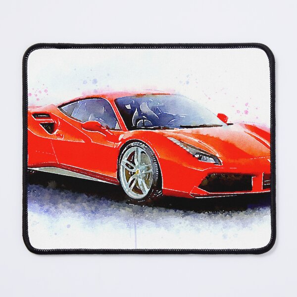 Item preview, Watercolor Super Car Collection - 488GTB by Vart designed and sold by vartstudio.