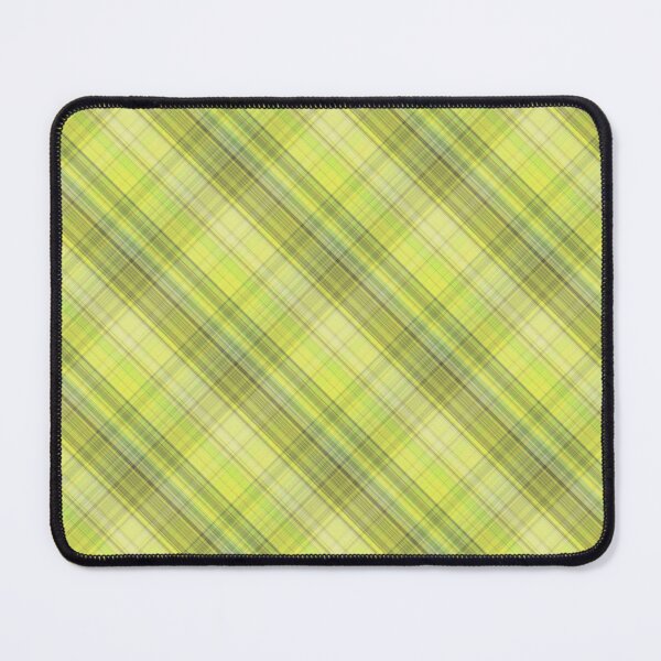 Item preview, yellow green clark plaid  designed and sold by Rawan Alghunmien.