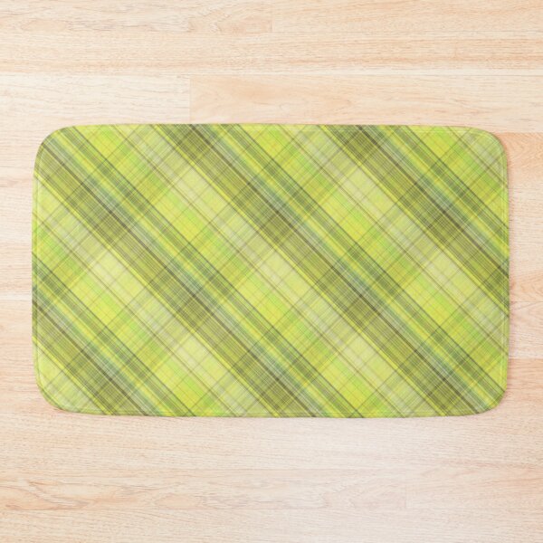 Item preview, yellow green clark plaid  designed and sold by Rawan Alghunmien.