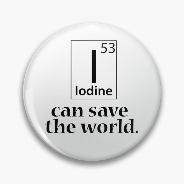 Item preview, I (Iodine) can save the world designed and sold by MadFxMedia.