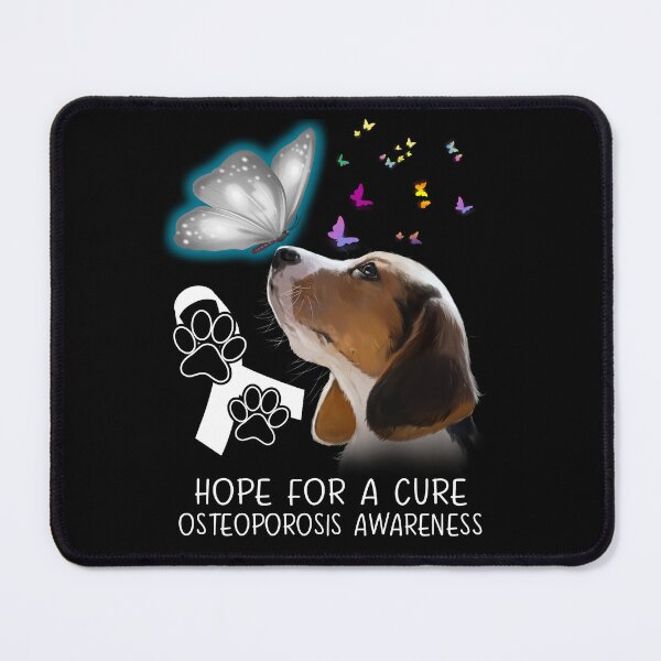 Item preview, Beagle Hope For A Cure Osteoporosis Awareness designed and sold by Grooffos.