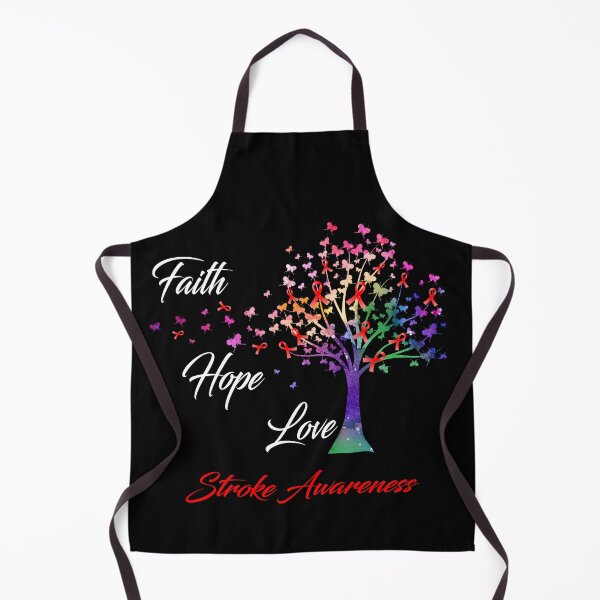 Item preview, Ribbon Tree Faith Hope Love Stroke Awareness designed and sold by Tadmab.