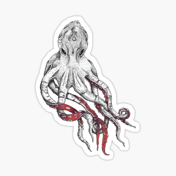 El Kraken Pegatina
