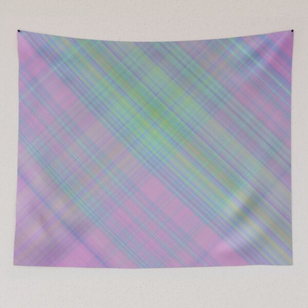 Item preview, purple blue clark plaid designed and sold by Rawan Alghunmien.