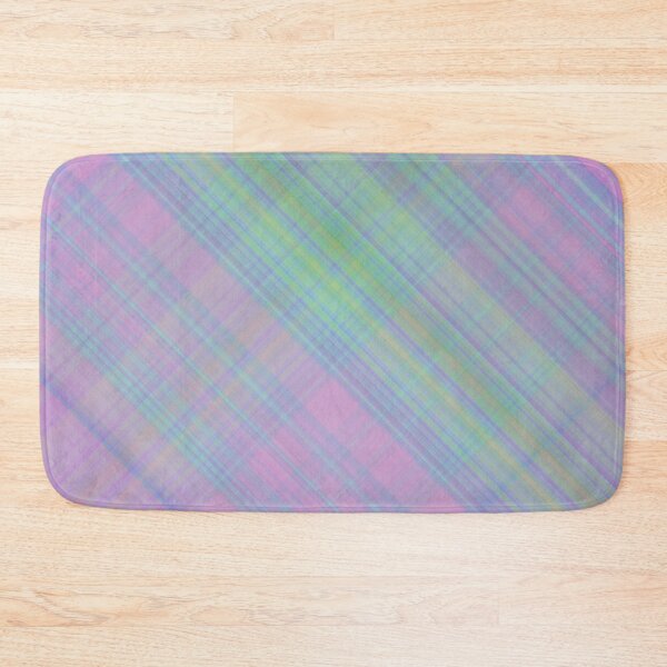 Item preview, purple blue clark plaid designed and sold by Rawan Alghunmien.