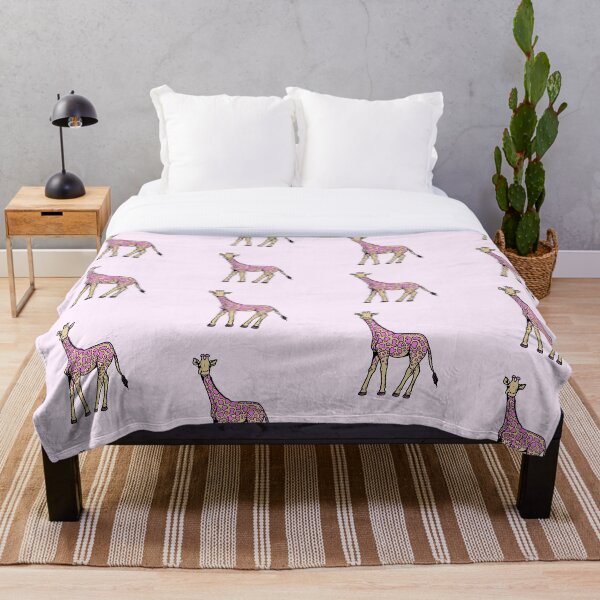 Aperçu de l'œuvre girafe rose créée et vendue par pixie-bubbles.
