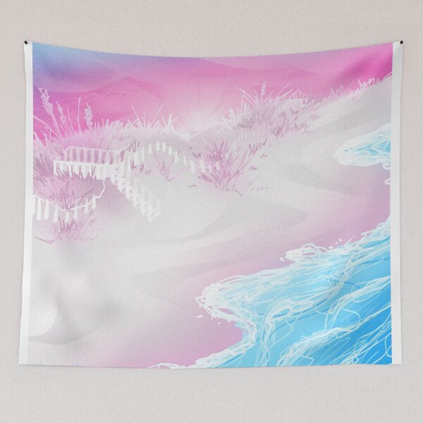 Item preview, Trans Pride - Beach designed and sold by thecookierhino.