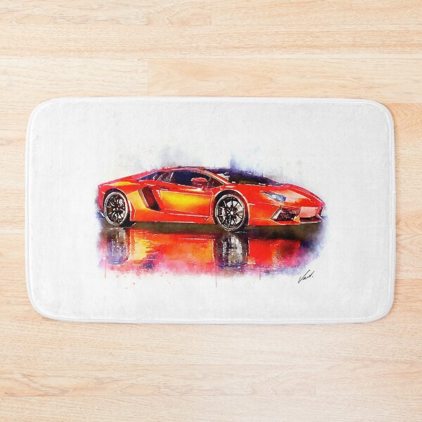 Item preview, Watercolor Super Car Collection - Aventador by Vart designed and sold by vartstudio.