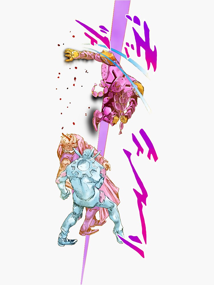 Jojo Sbr Tusk Act 4 Vs D4c Sticker For Sale By Tr4nkee Redbubble 8137