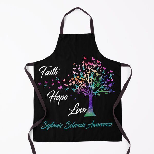 Item preview, Ribbon Tree Faith Hope Love Systemic Sclerosis Awareness designed and sold by Tadmab.