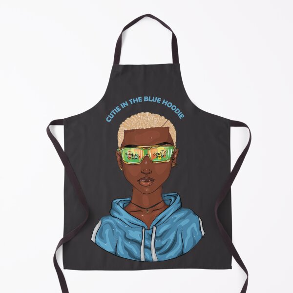 Item preview, Cutie in the blue hoodie designed and sold by Miaart365.
