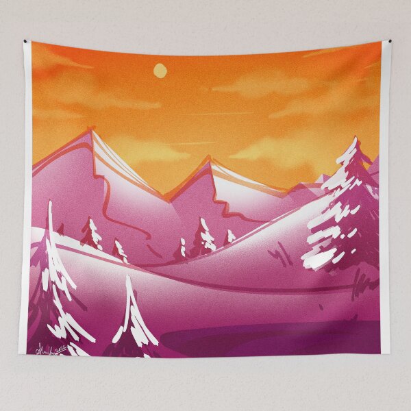 Item preview, Lesbian Winter designed and sold by thecookierhino.