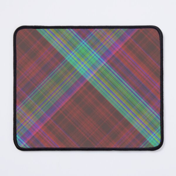 Item preview, red green Clark plaid designed and sold by Rawan Alghunmien.