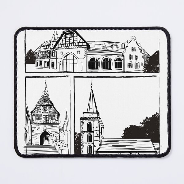 Item preview, Traditional german buildings designed and sold by Cyrenaica 1949.