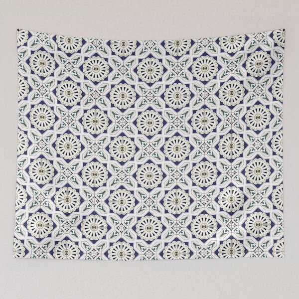 Item preview, Diagonal Lisbon Portugal tile pattern designed and sold by arkantus.