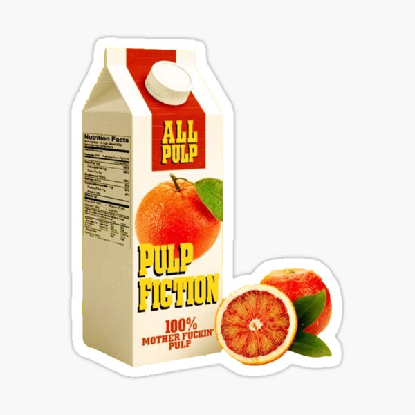 pulp fiction Sticker