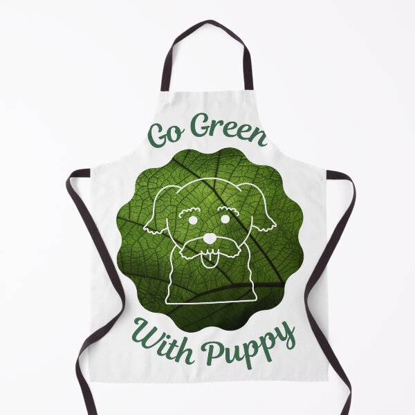 Item preview, Go Green With Puppy designed and sold by kucingmaikan.