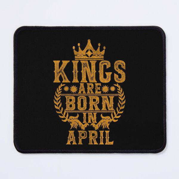 Item preview, Kings Are Born In April vintage designed and sold by GuwdTCo.