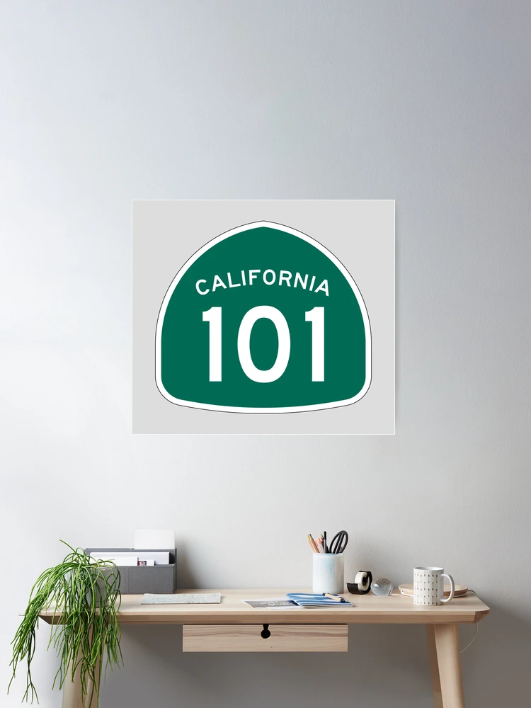 The 101 (California State Route 101 Sign)