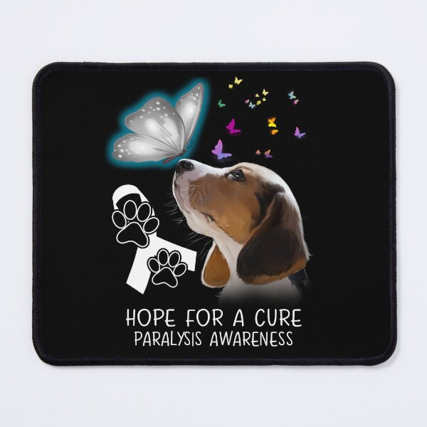 Item preview, Beagle Hope For A Cure Paralysis Awareness designed and sold by Grooffos.