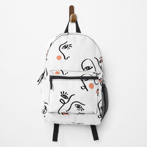 Artikelvorschau, White Abstract Faces entworfen und verkauft von Carolina Diaz.