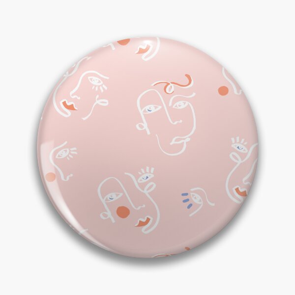 Artikelvorschau, Blush Abstract Faces entworfen und verkauft von Carolina Diaz.