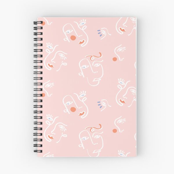Item preview, Blush Abstract Faces designed and sold by Carolina Diaz.