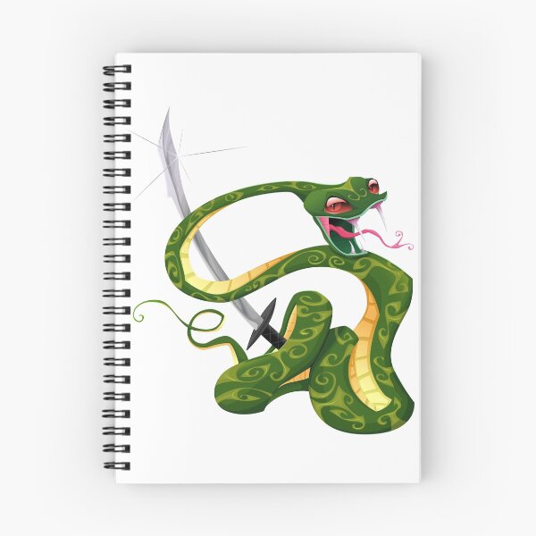 Artikelvorschau, Japanische Schlange mit Katana Schwert entworfen und verkauft von TotalityDesigns.