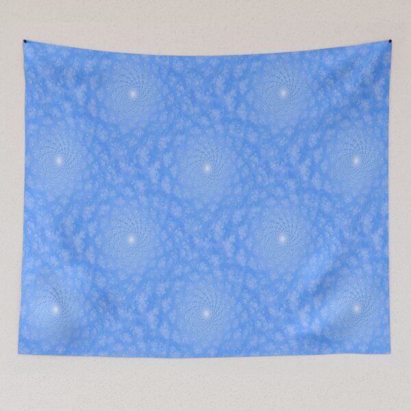 Item preview, Crystal Clouds - Blue designed and sold by Wintersight.
