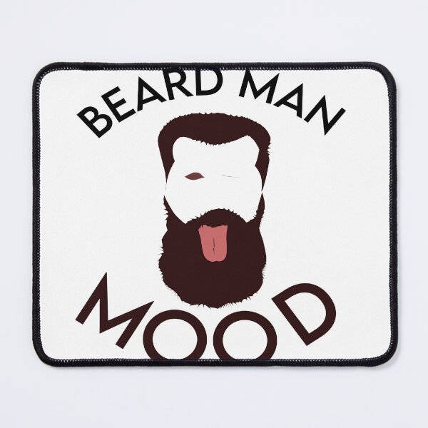 Item preview, beard man designed and sold by megaPrint.