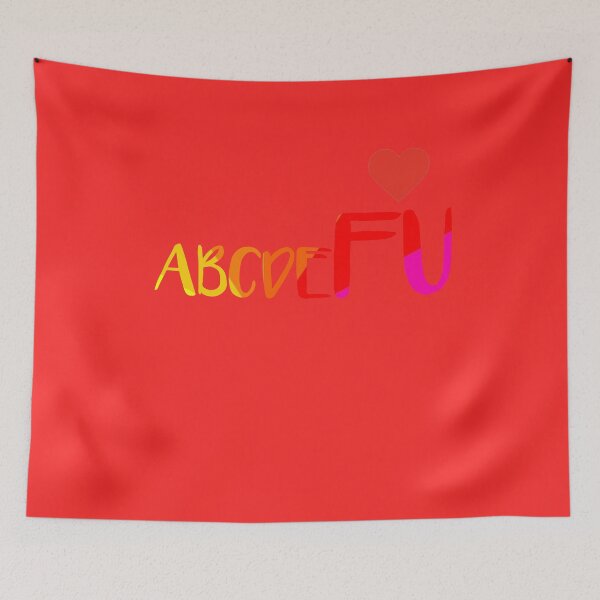 Item preview, ABCDEFU Retro designed and sold by rachidhaz.