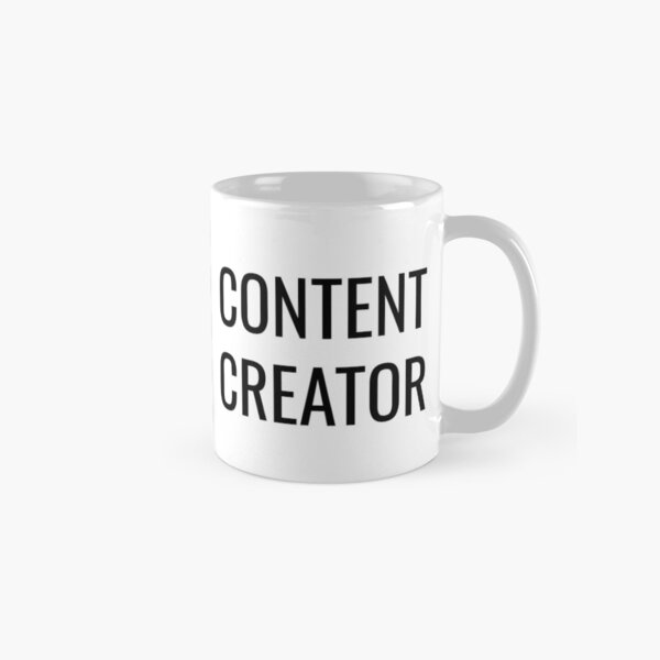 Vista previa del artículo con la obra «Creador de contenido | Cara feliz |», diseñado y vendido por HappyFaceCo.