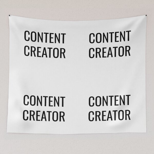 Item preview, Content Creator | Happy Face | designed and sold by HappyFaceCo.