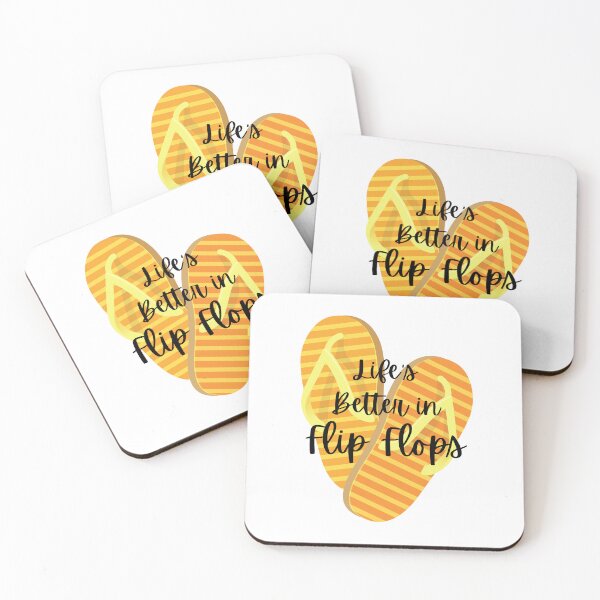 Item preview, Life's Better in Flip Flops designed and sold by ClairsCreations.