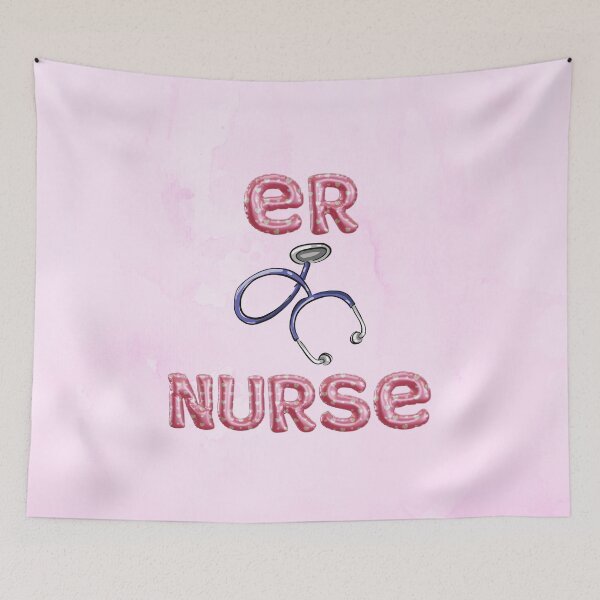 Item preview, Pink Balloon ER Nurse  designed and sold by whitedove457.