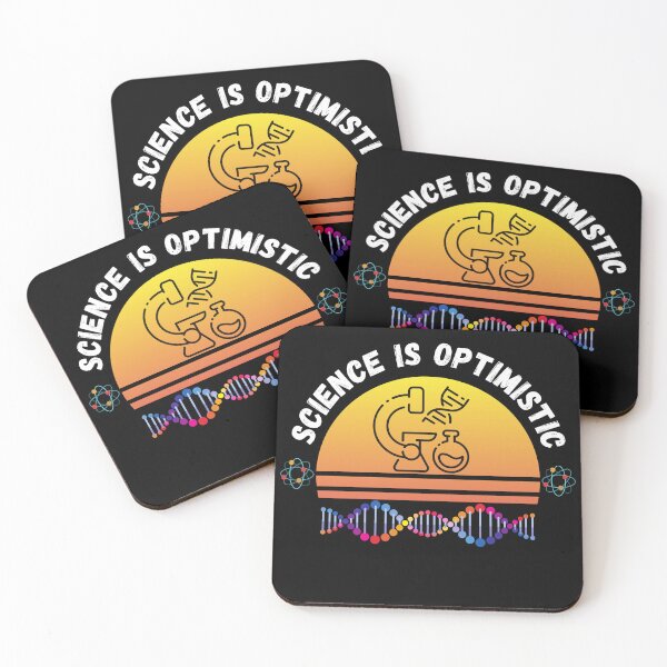 Item preview, Science is Optimistic Funny Saying Colorful  designed and sold by Hohohaxi.