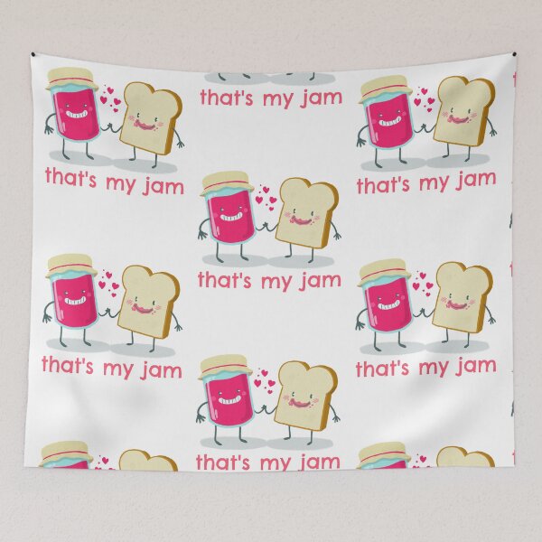 Item preview, Thats My Jam and Bread Digital Art designed and sold by createdbycam.