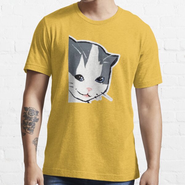 hehe cat Essential T-Shirt for Sale by shannyyyy