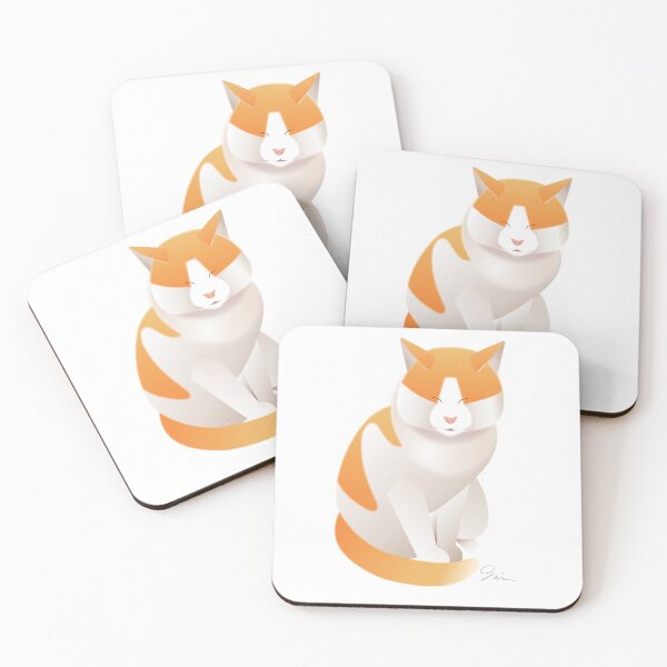Item preview, Painting of an orange cat designed and sold by TrevorIrvin.