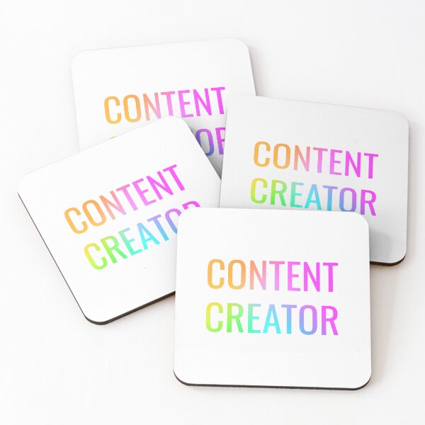 Item preview, Content Creator | Happy Face | Rainbow designed and sold by HappyFaceCo.