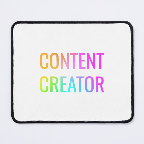 Item preview, Content Creator | Happy Face | Rainbow designed and sold by HappyFaceCo.