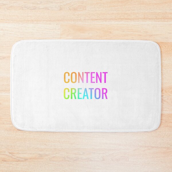 Item preview, Content Creator | Happy Face | Rainbow designed and sold by HappyFaceCo.