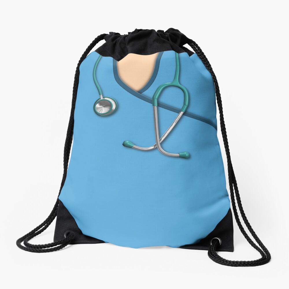 "Medical Scrubs" Drawstring Bag for Sale by Packrat Redbubble