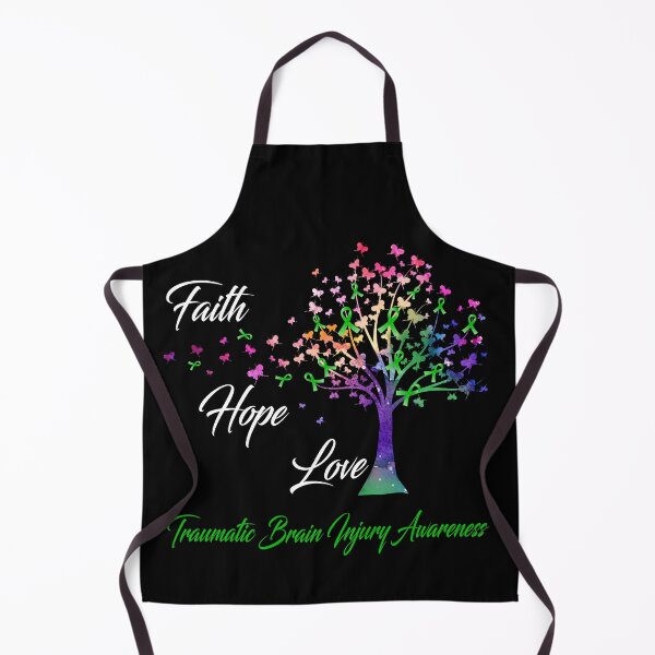Item preview, Ribbon Tree Faith Hope Love Traumatic Brain Injury Awareness designed and sold by Tadmab.
