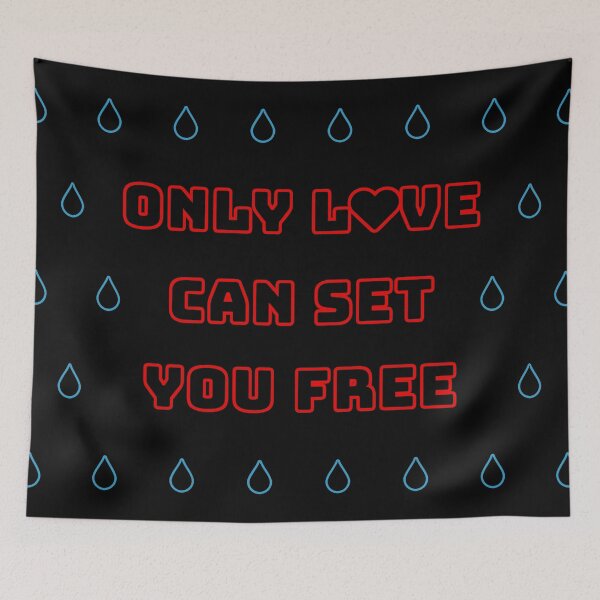 Item preview, Only Love Can Set You Free (Outline) designed and sold by IKDG.